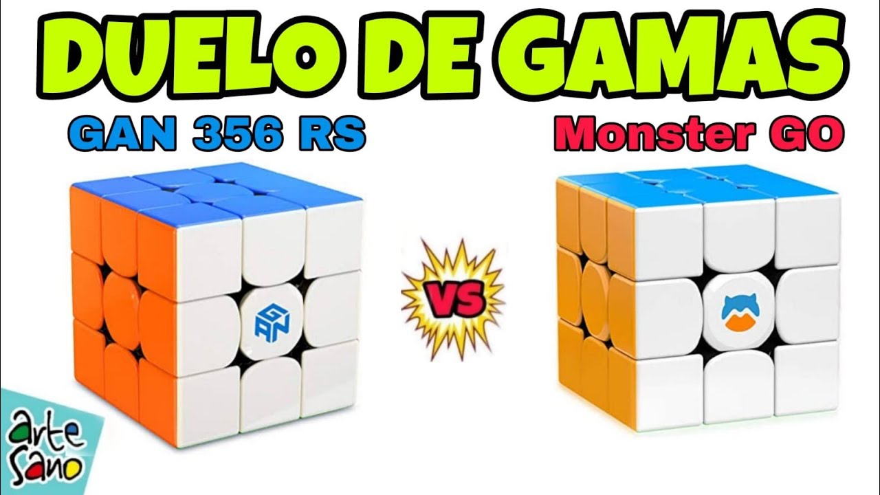 🔴  MONSTER GO  🔥VS🔥 GAN 356 RS ( Duelo 😱)