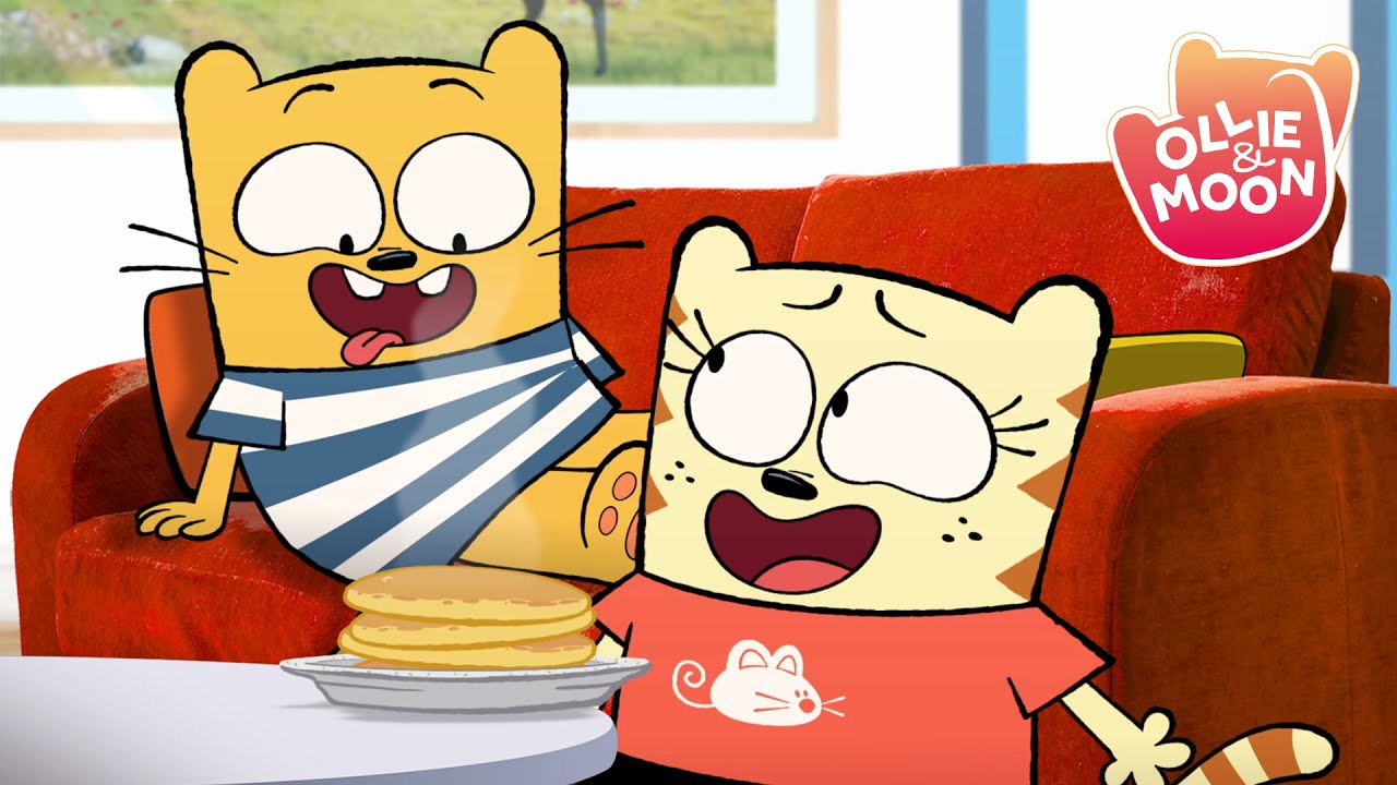 Happy Pancake Day, Ollie! 🥞 | Ollie and Moon English | Full Episodes | 1H | S1 | Cartoons for kids