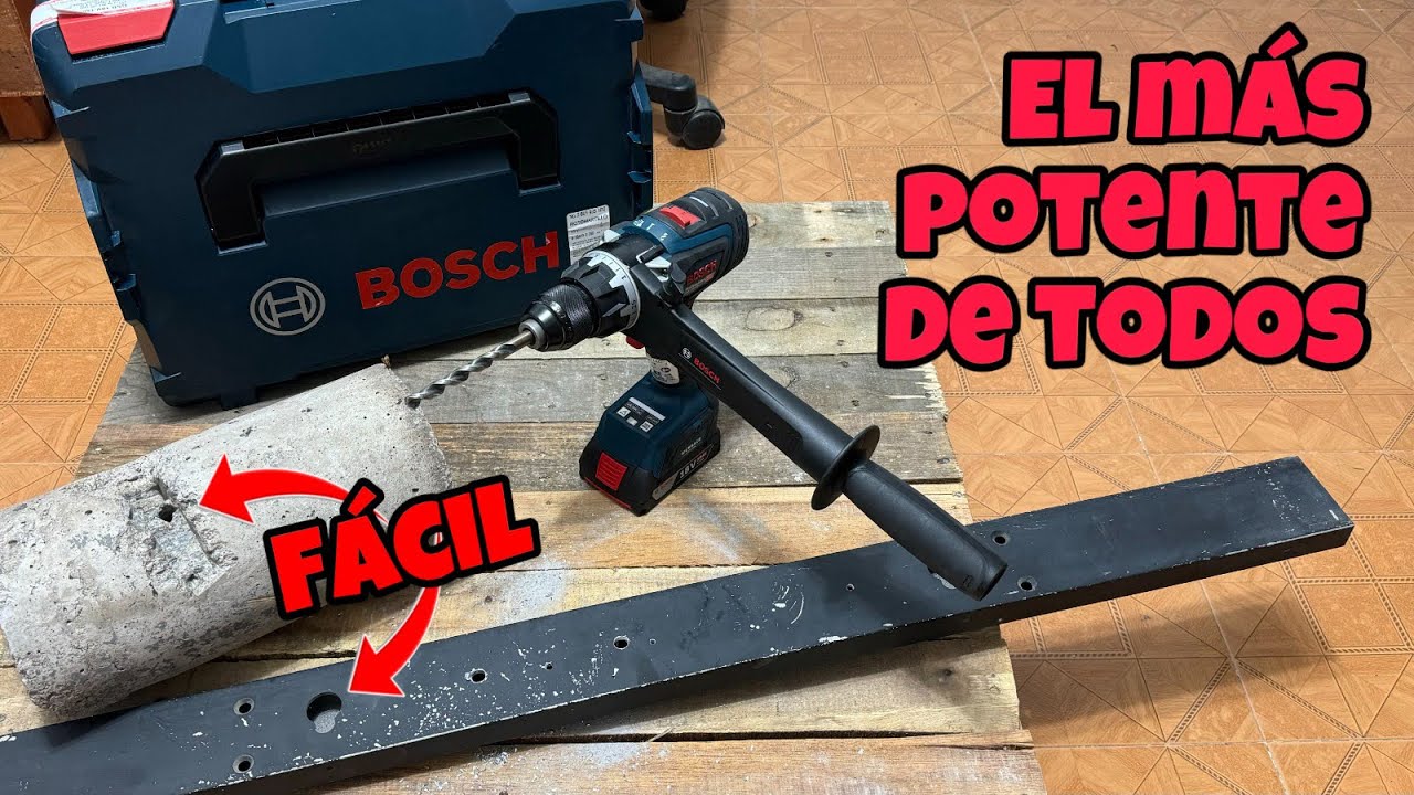 Rotomartillo Bosch GSB 18V-150C - Review y Prueba de uso