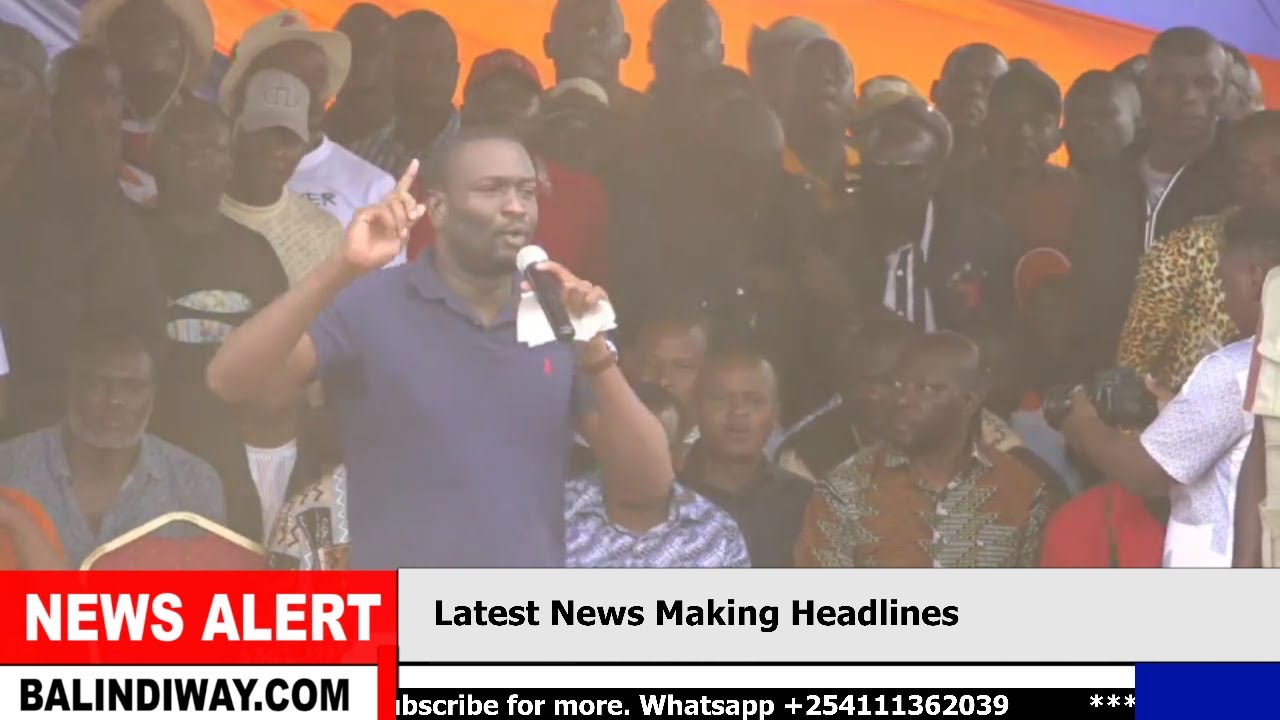 LIVE: SIFUNA, JAMES ORENGO, BABU OWINO AND OTHER LEADERS HOLD MEGA WANTAM RALLY IN BUSIA!