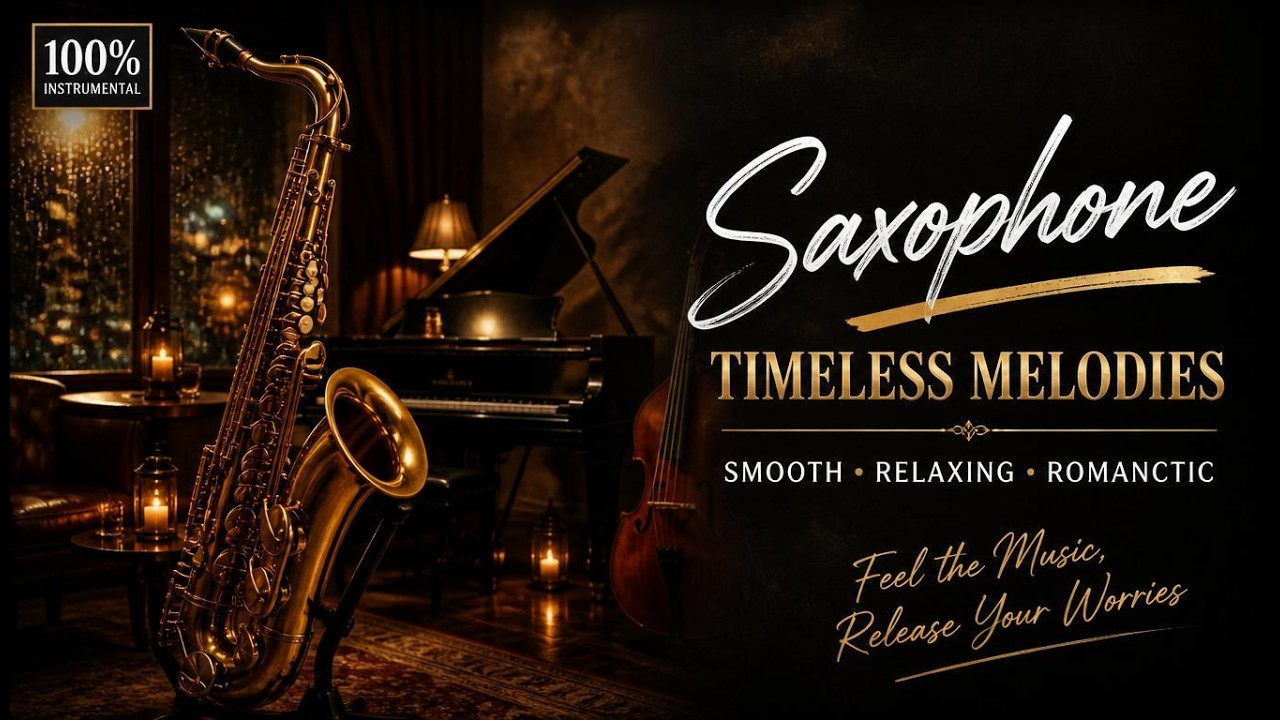 🎷 Romantic Saxophone Jazz for Dinner Dates | The Perfect Evening Mood for Peaceful Nights