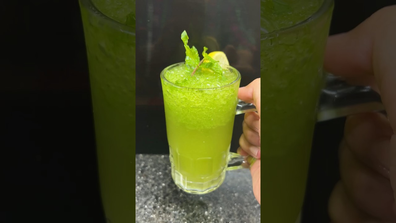 Must Try this Summer Refreshing Drink/Mint margarita 