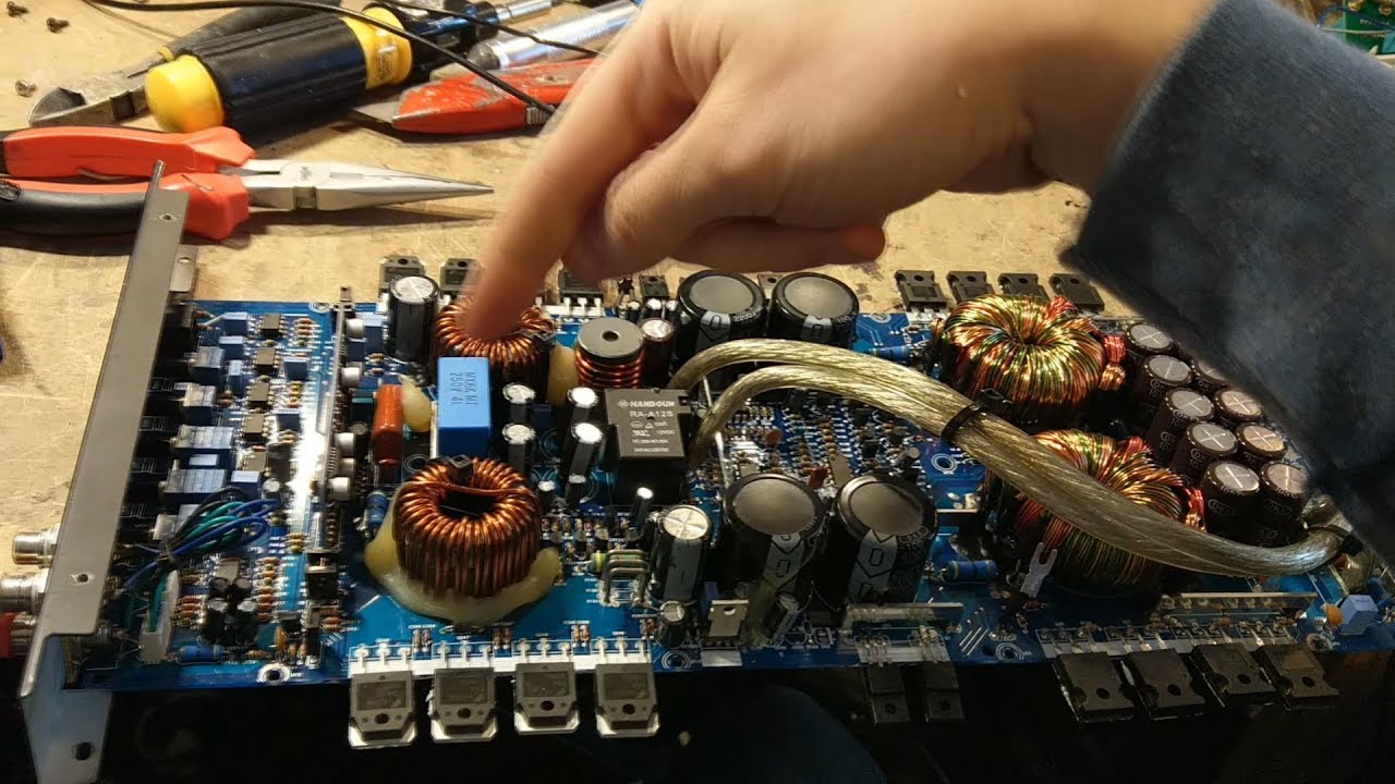 Car amplifier fault finding - Sundown SAZ-1500D Repair