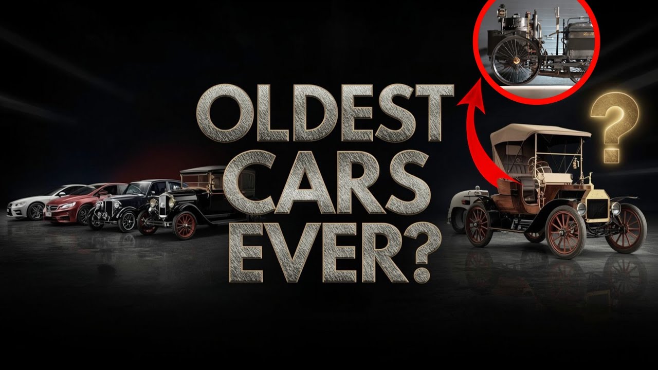 7 Oldest Cars in History | From Steam to Gasoline