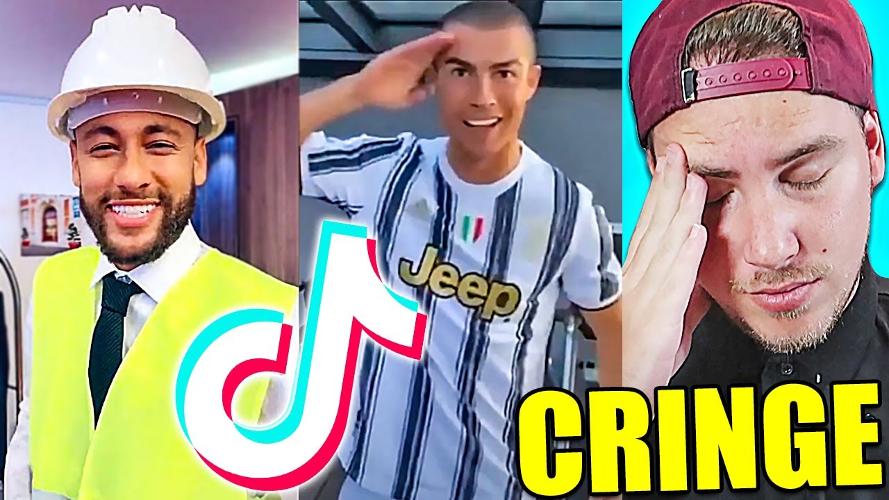 REAZIONE ai TIK TOK dei CALCIATORI... *Cringe estremo*