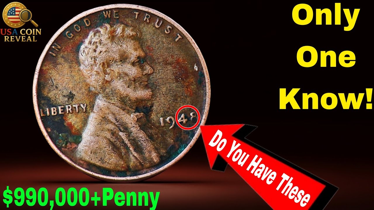 These 3 Lincoln Wheat Pennies Are Worth $2.6 MILLION! Hidden U.S. Coins People Accidentally Lose?