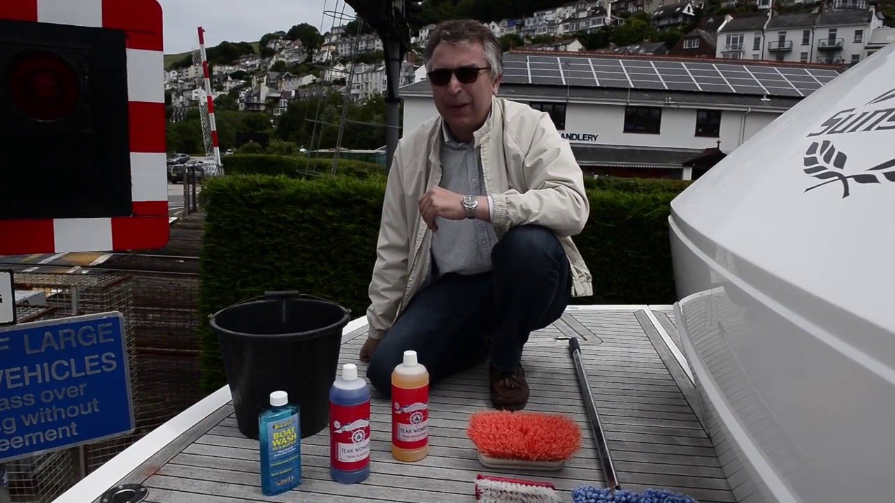 How to: Clean your teak deck