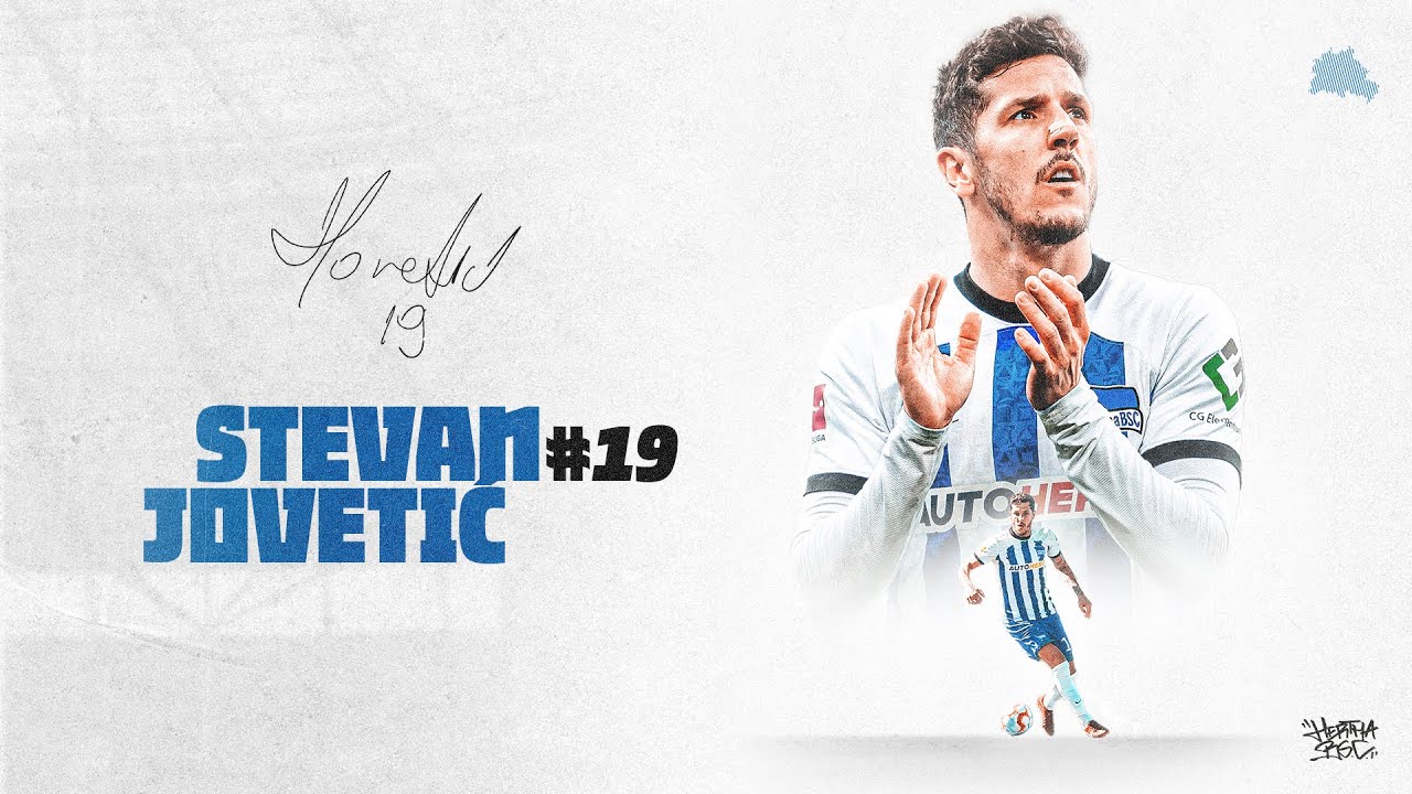 DANKE, JOVE! 🤘🏼🕸️ Alle TORE von STEVAN JOVETIĆ f&uuml;r Hertha BSC ⚽️