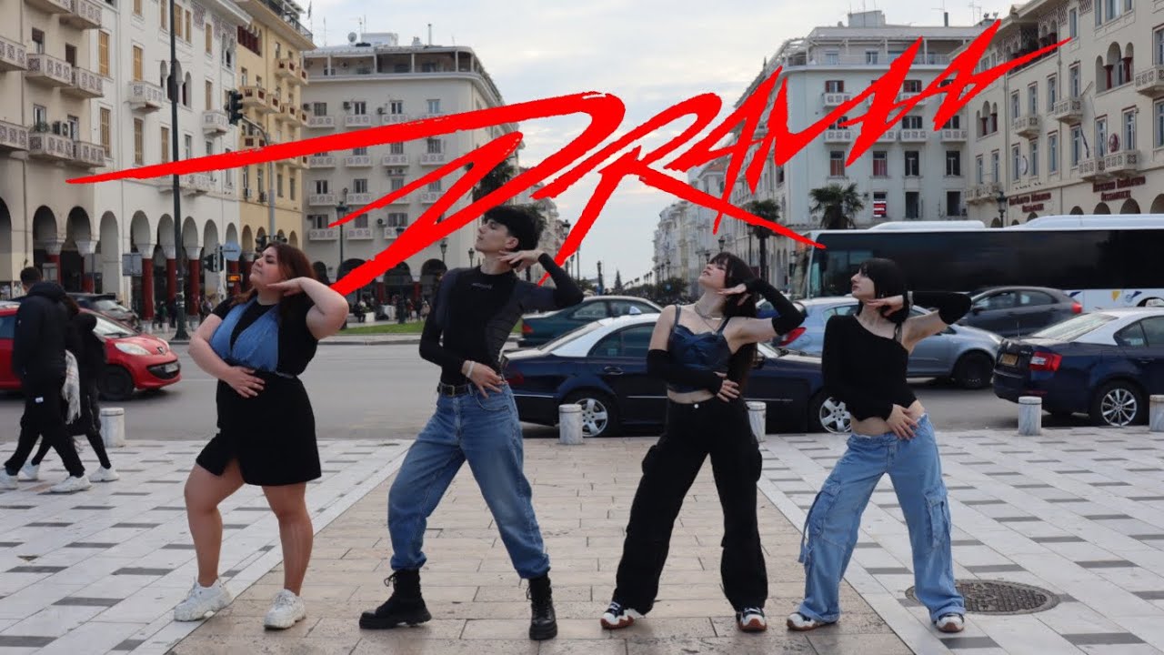 [KPOP IN PUBLIC GREECE/ ONE SHOT] AESPA (에스파) - DRAMA 🎭🩸DANCE COVER BY BLOOMIZ 🪐