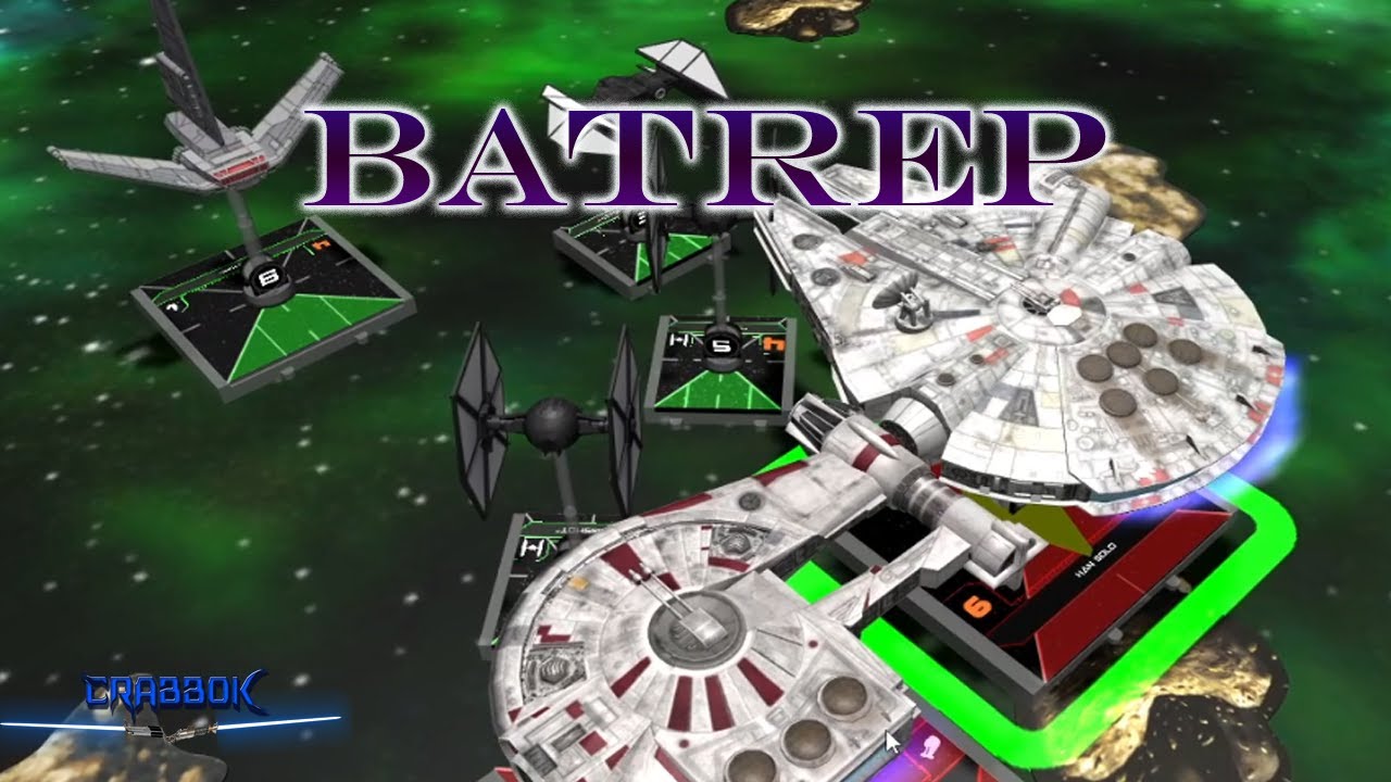X-Wing - Han Dash vs First Order Batrep - Fly Casual