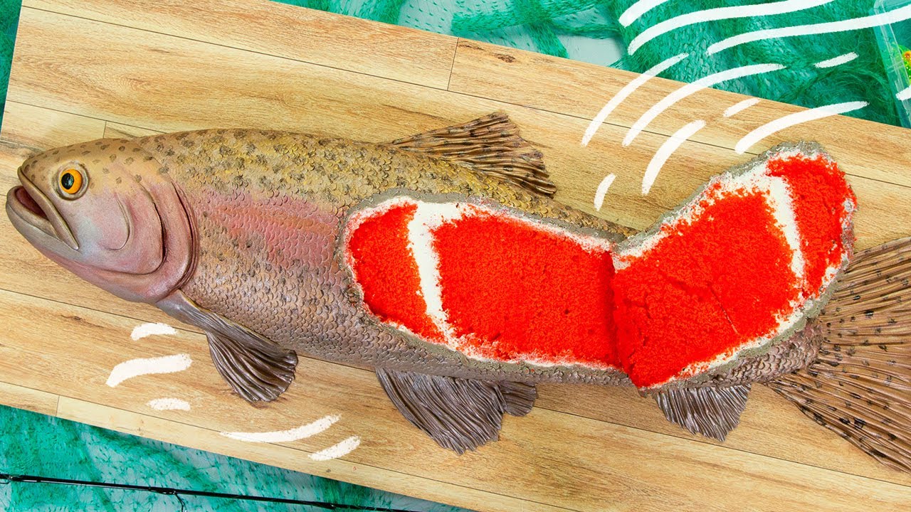 You Wonít Believe It's Cake! | FISH made of CAKE for Fatherís Day | How To Cake It
