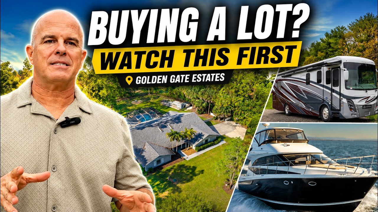 Watch Before Buying Land in Golden Gate Estates, Naples for New Construction Build