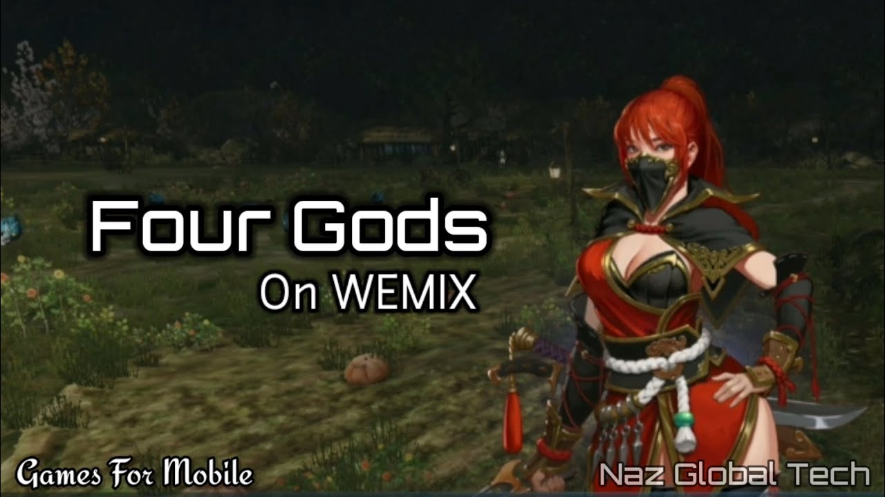 Four Gods on WEMIX NFT Games Play To Earn Blockchain Oriental Fantasy MMORPG