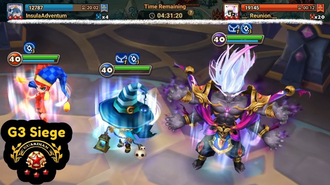 R1 SIEGE BATTLE TOURNEY vs __. Reunion.__ - Summoners War