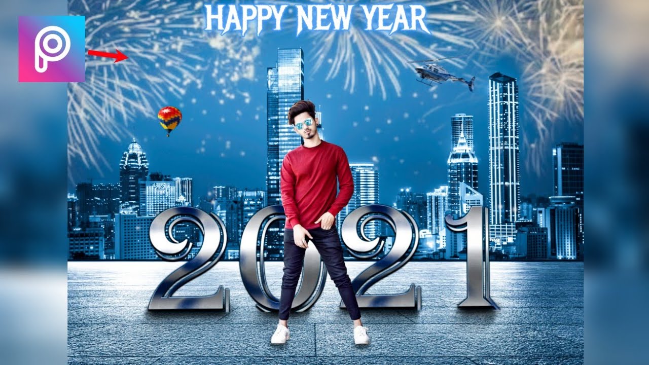Picsart Happy New Year 2021 Photo Editing | New Year Editing | Picsart Editing