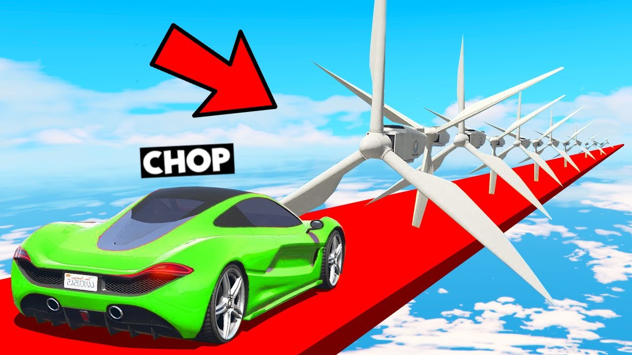 1000% IMPOSSIBLE WINDMILL BLADES PARKOUR GTA 5