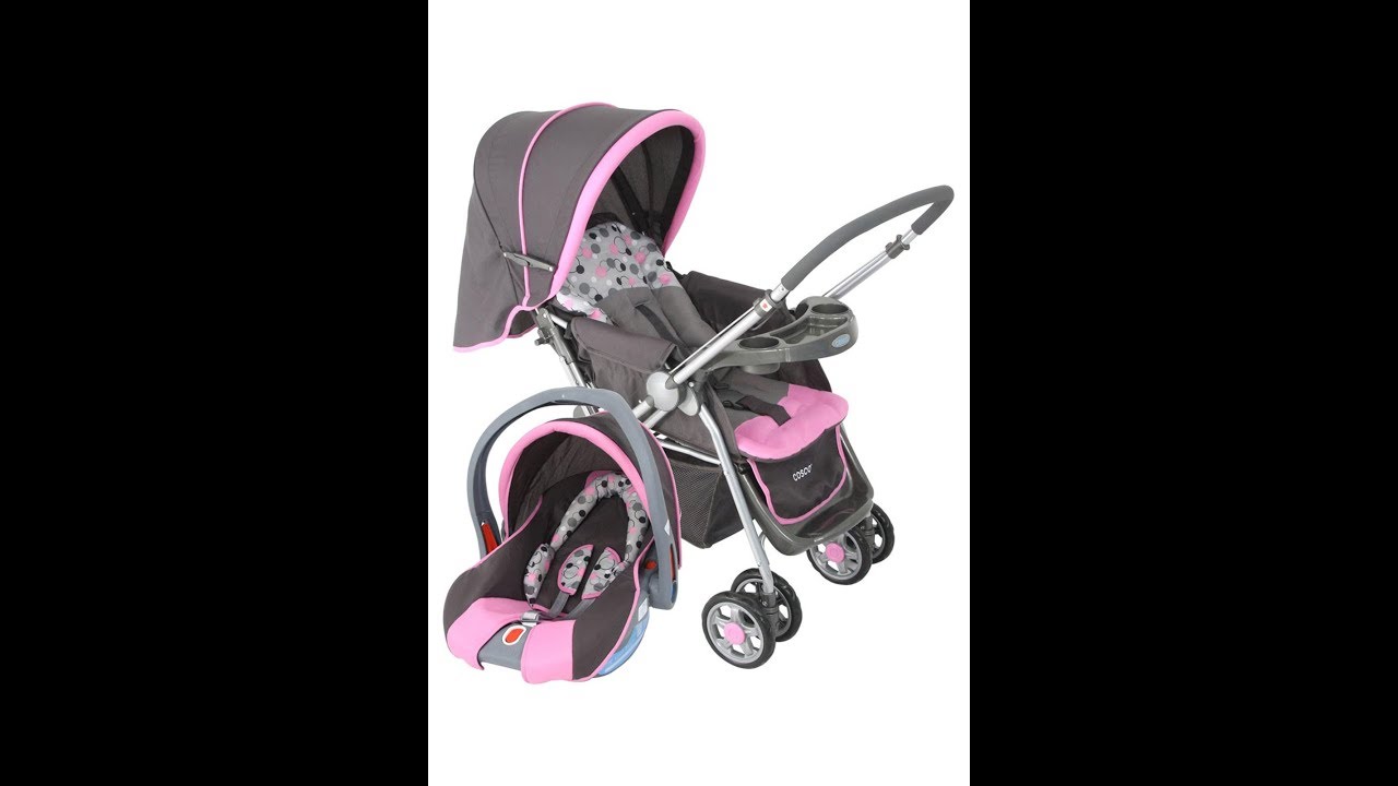 6ETODODIA #18 REVIEW COMPLETO Carrinho de Bebê Travel System Reverse Rosa - Cosco