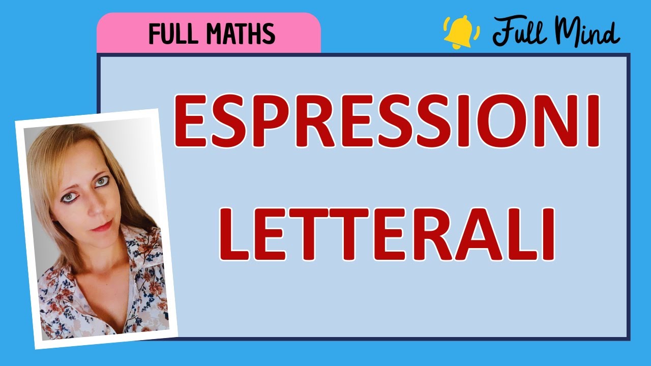 9-ESPRESSIONI LETTERALI: trucco semplice per risolverle al volo!