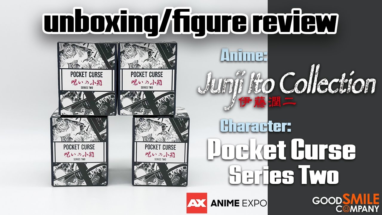 Junji Ito Pocket Curse Blind Box Unboxing/Figure Review