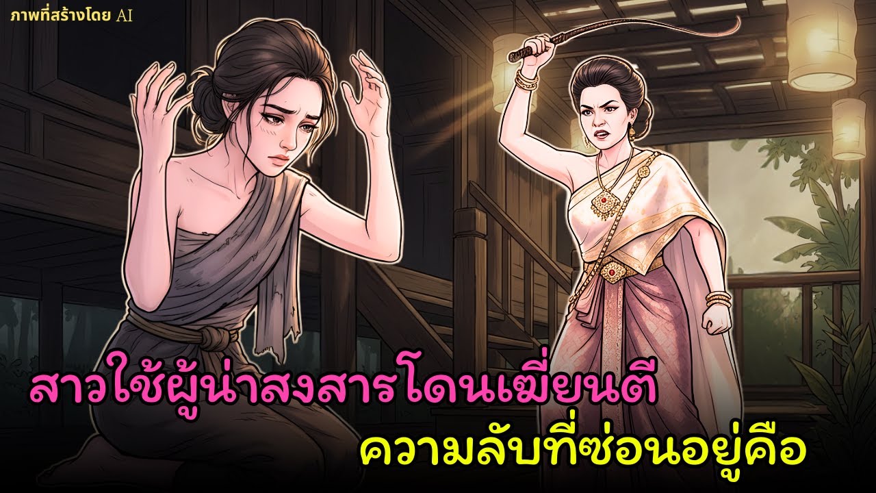 [นิทานพื้นบ้าน ]สาวใช้หนีจากนายทารุณ จุดเริ่มต้นแห่งการล้างแค้นที่เปลี่ยนชะตาชีวิต