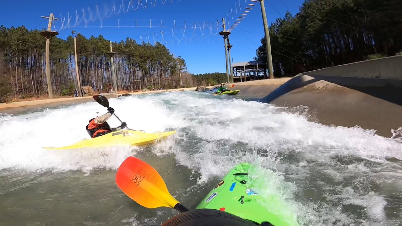 Charlotte Whitewater Center Kayaking