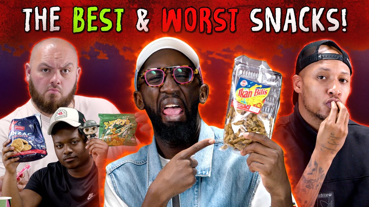MARGS JOINS TO TASTE TEST SNACKS FROM AUSTRALIA, CANADA, SINGAPORE & MORE | NO RULES SHOW WITH SPECS