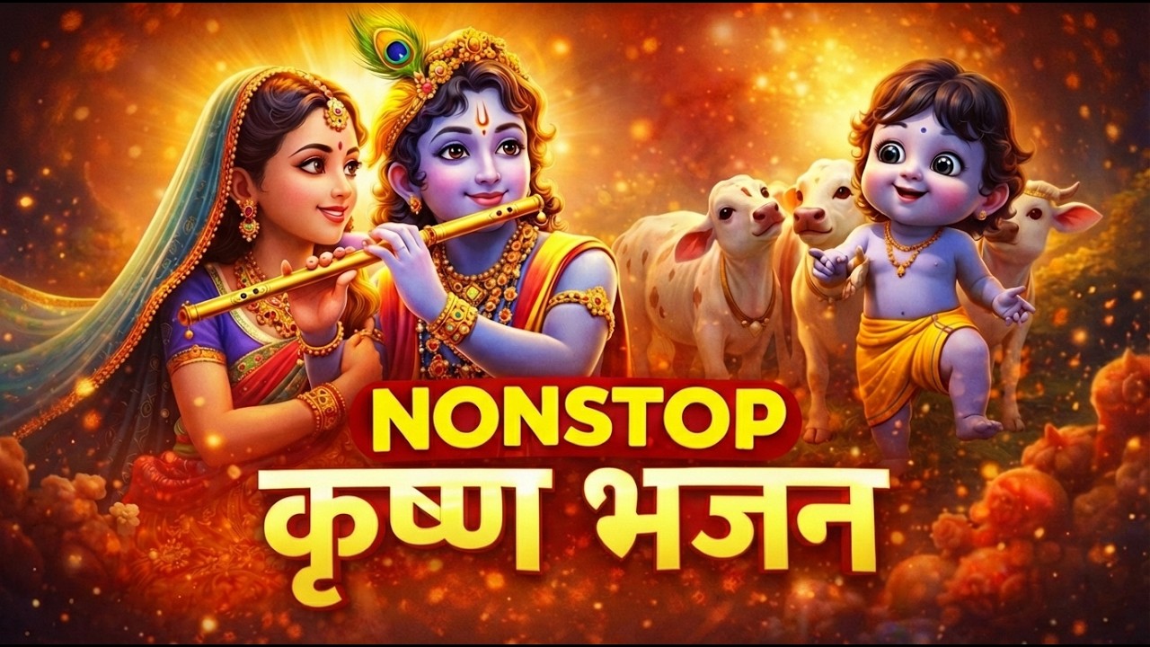 Nonstop Krishna Bhajan 2026 | हरी दुख हरता | राधा गोरी | छोटी छोटी गैया | Bhaktivaah