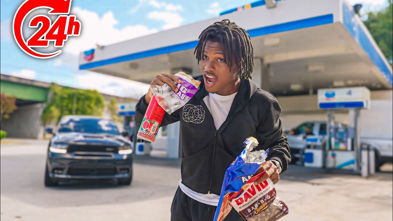 Surviving on gas station food for 24 hours…