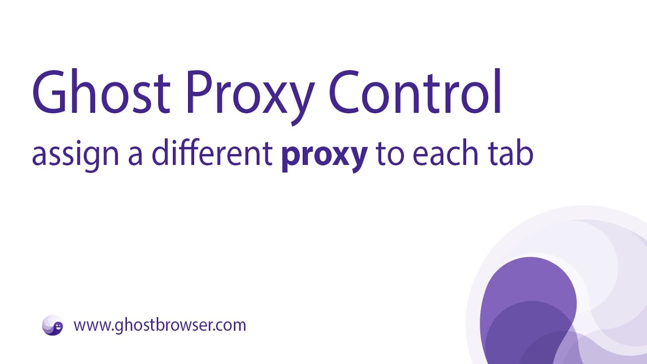 Ghost Proxy Control