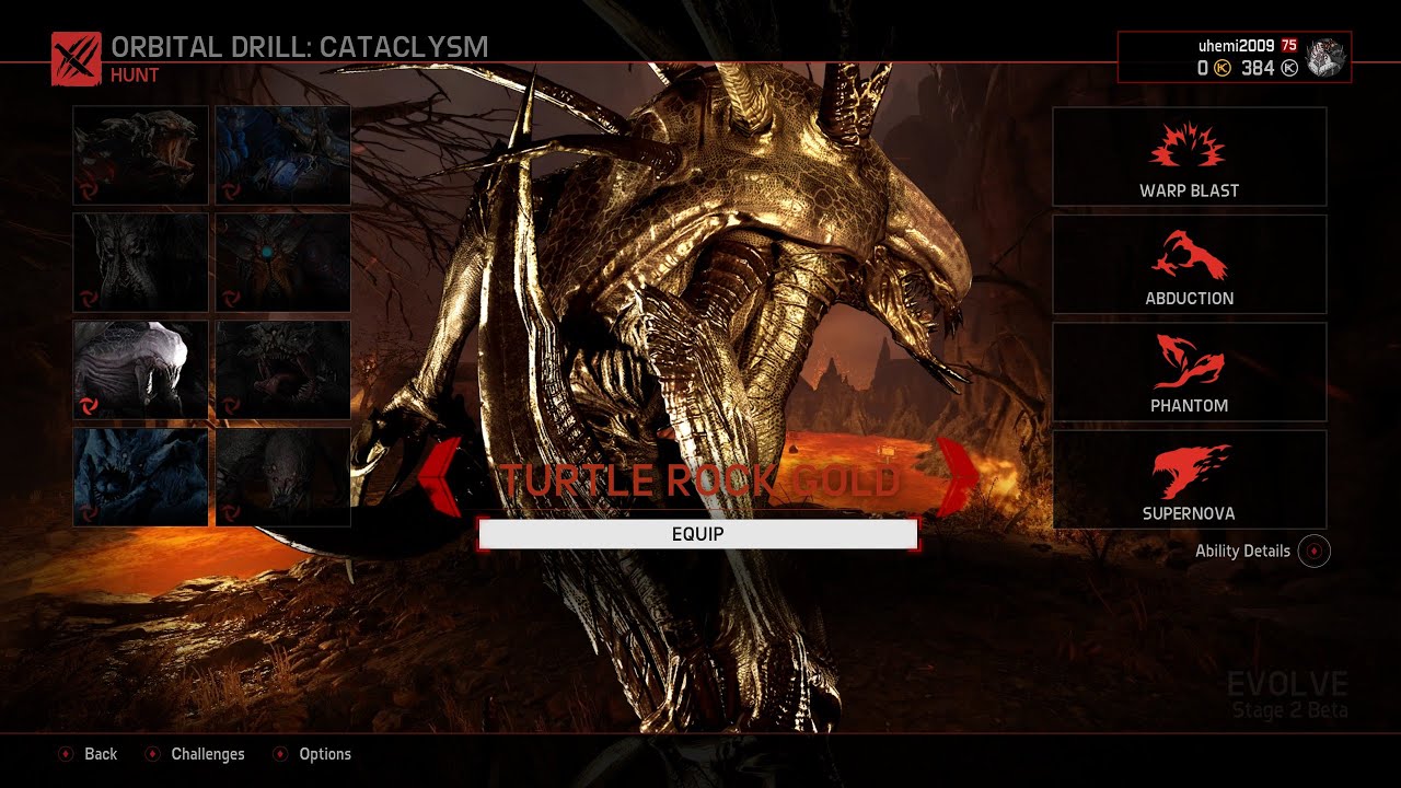 Wraith Shows Off Her Shiny Turtle Rock Gold!! - Evolve Stage 2 2023 Gameplay