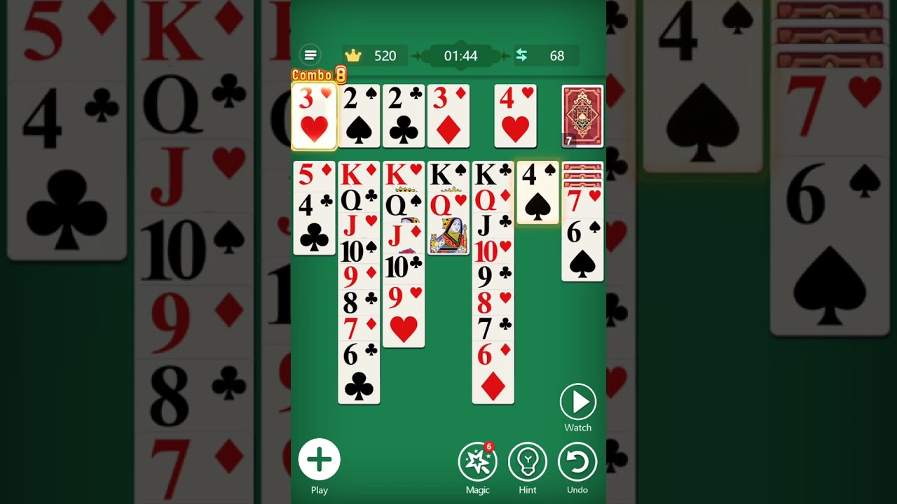 Solitaire Master Klondike Patience Card Game