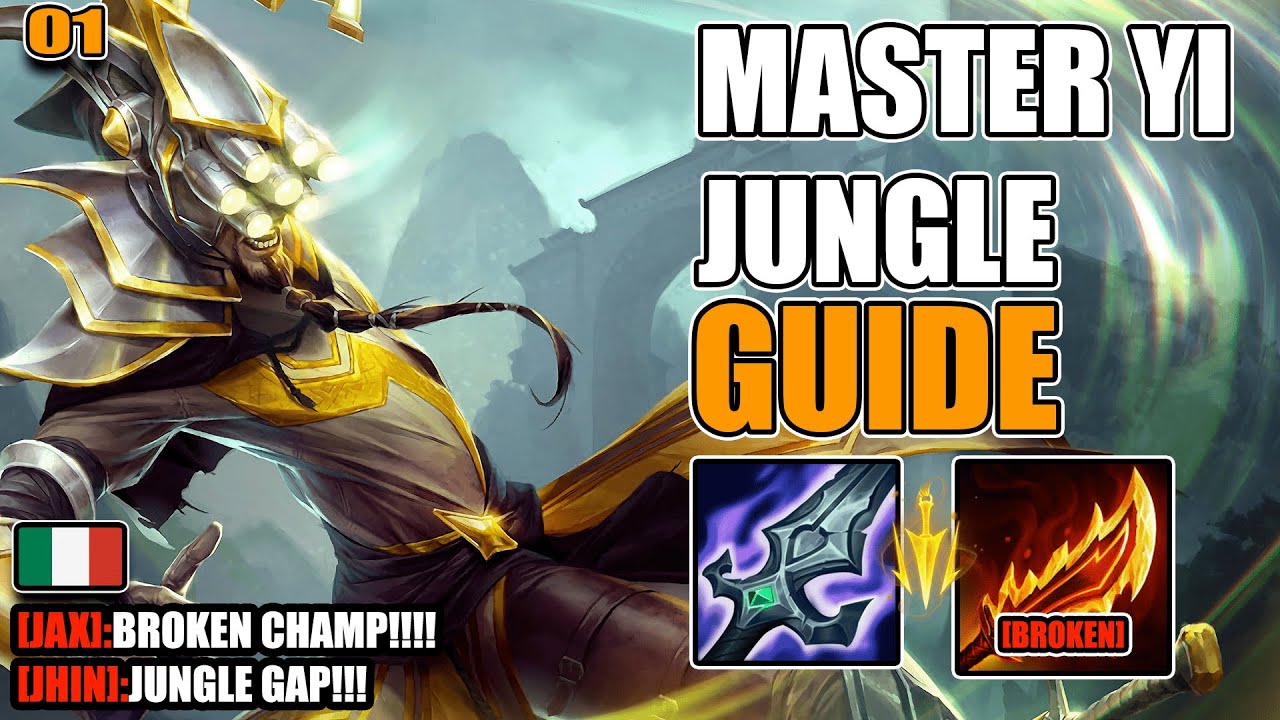 ⚔️ MASTER YI JUNGLE SPIEGATO BENE 🔥 | Guida Completa ITA su Macro, League of Legends #01