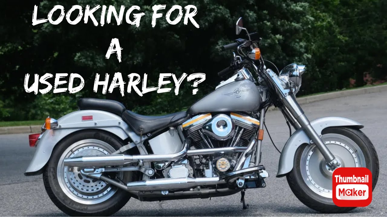 Ищете подержанный мотоцикл Harley Davidson?