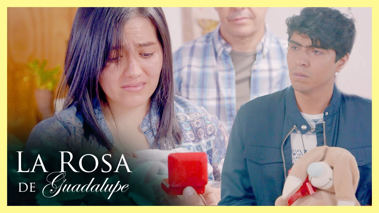 ¿Meche perdonará al papá de su hijo que los abandonó?  | La rosa de Guadalupe 4/4 | Mamá luchona