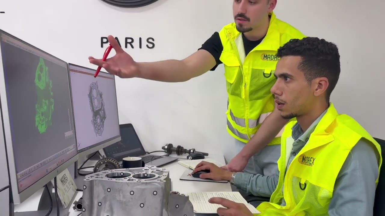 MADREX ENGINEERING 3D Scanning / From Real to Digital