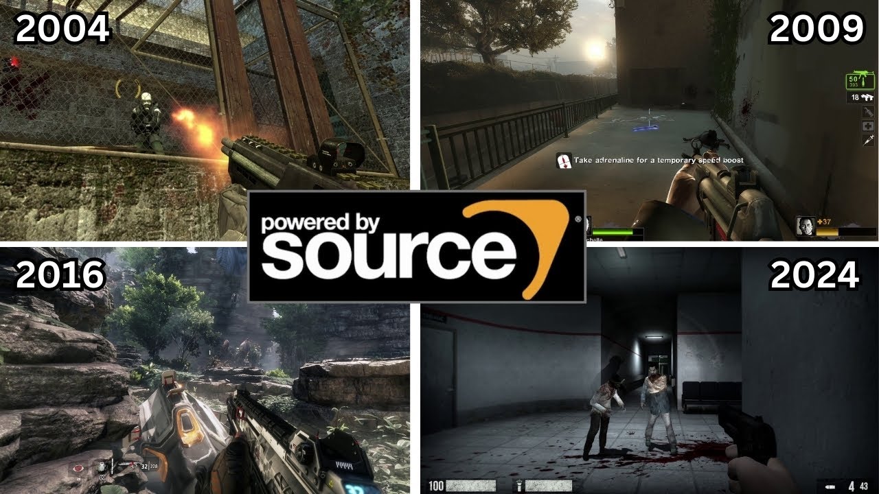 FPS Games in Source Engine (2004-2024)