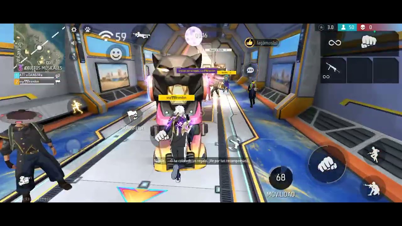 Solo puedo usar un boqueti en free fire✅