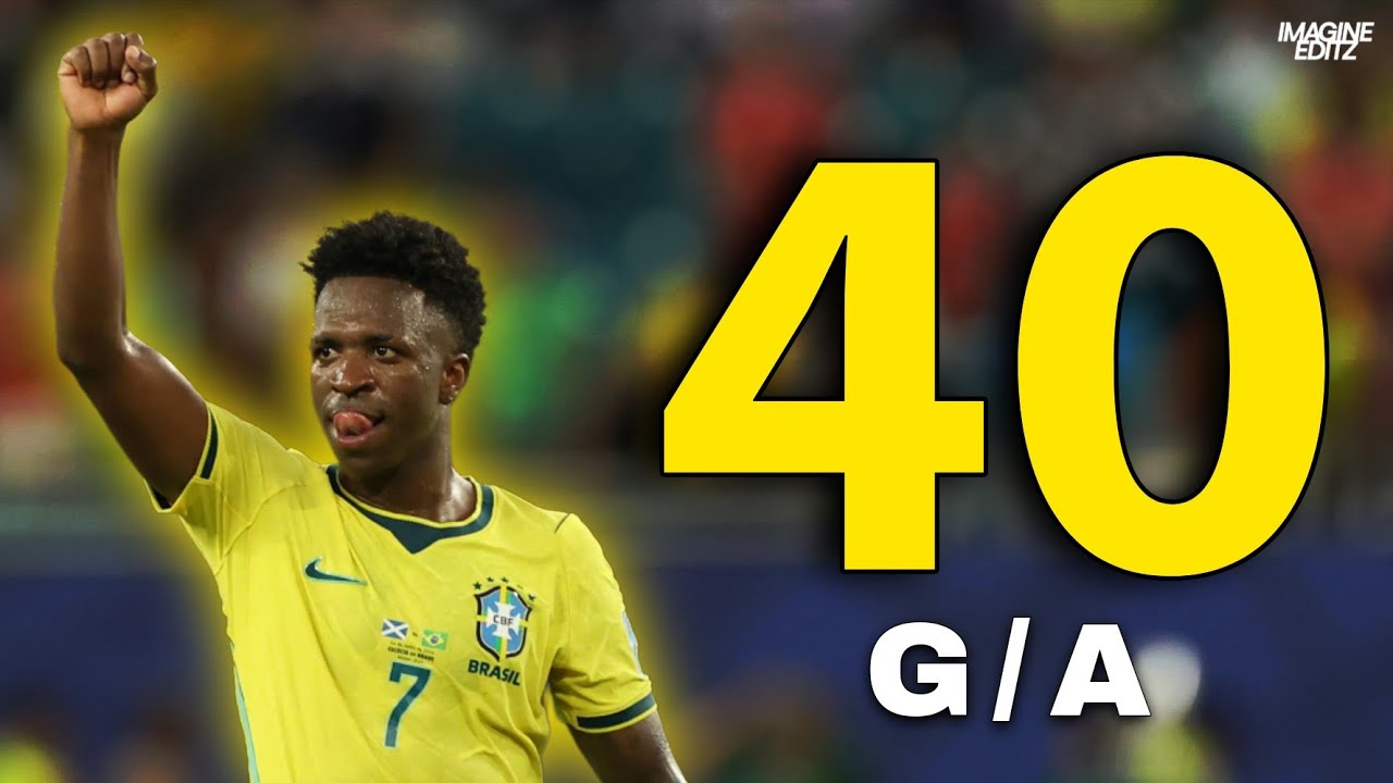 VINICIUS JUNIOR - ALL 40 GOALS AND ASSISTS FOR REAL MADRID & BRAZIL ● 2025 - 2026 HD