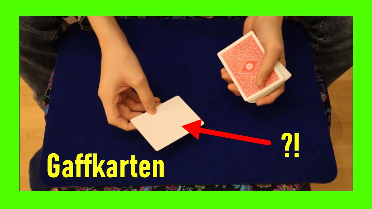 WAS ist DAS?! | Was sind Gaffkarten, Gimmicks und Co.? | Gaffkarten, Gimmicks und Co.