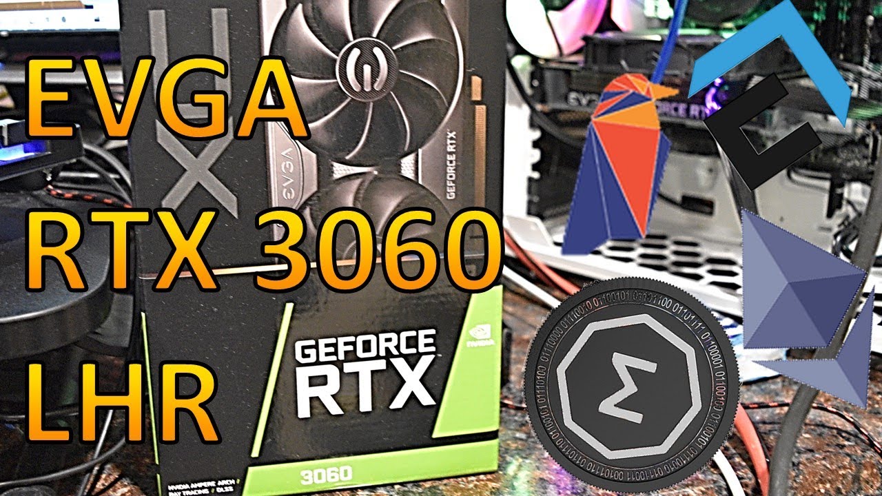Partially unlocked EVGA RTX 3060 LHR with NBMiner 12G-P5-3657-KR GA106-302