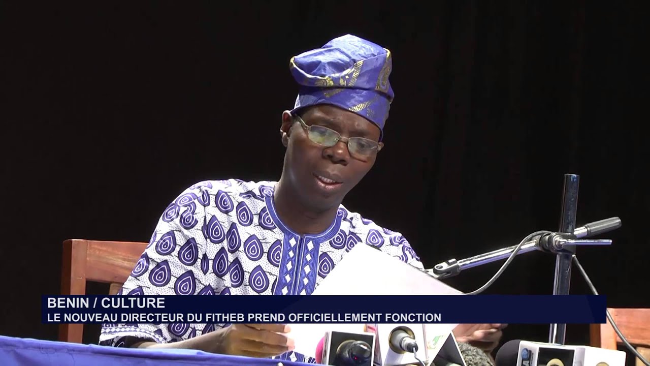BENIN WEB TV Le nouveau directeur du Fitheb prend officiellement fonction