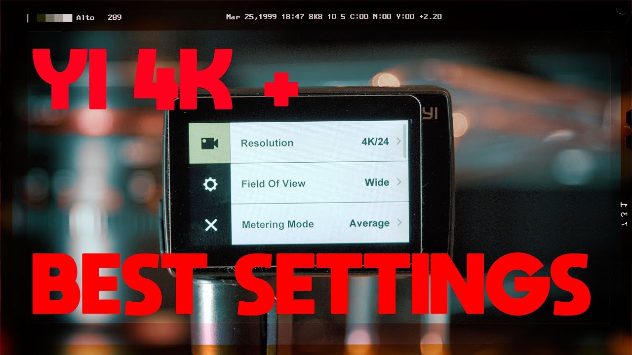 МОИ ЛУЧШИЕ настройки для YI 4K + Action Cam