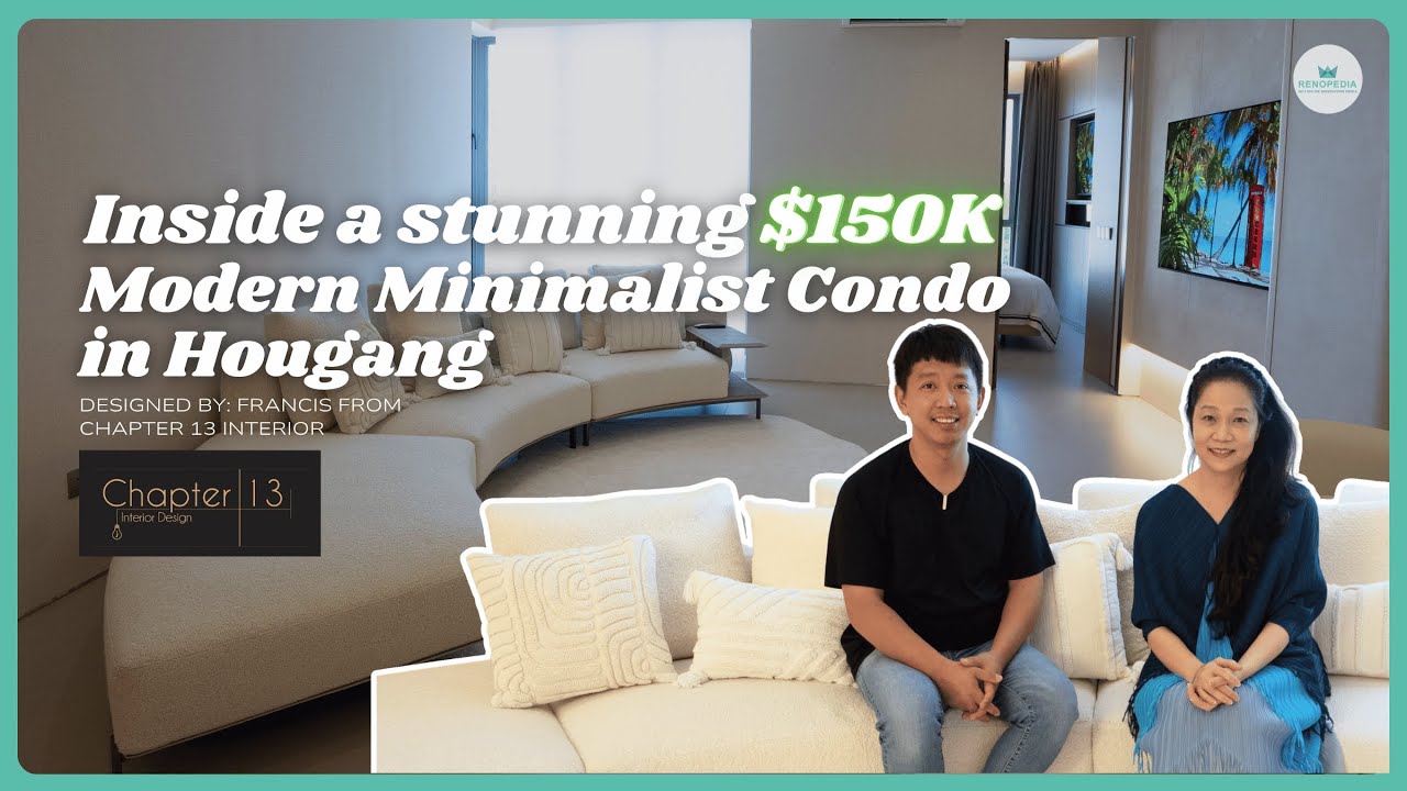 Inside a Stunning $150K Modern Minimalist Condo in Hougang | Renotour