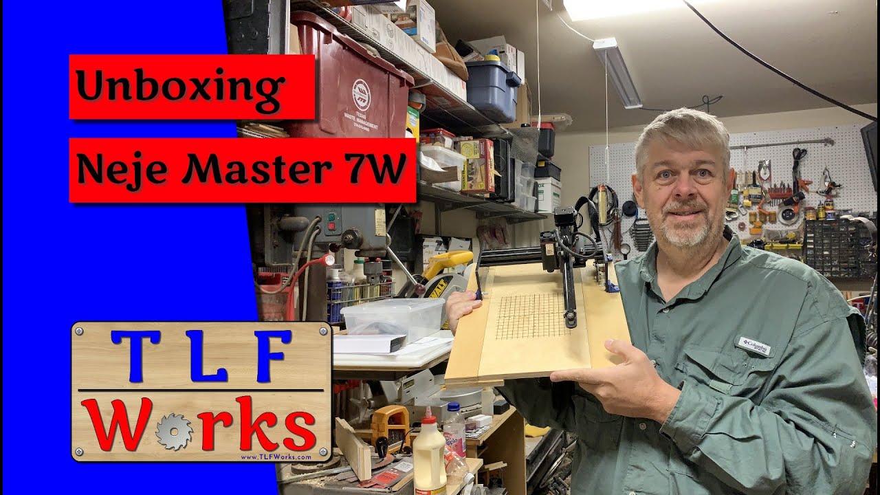 Unboxing the Neje Master 7W Laser