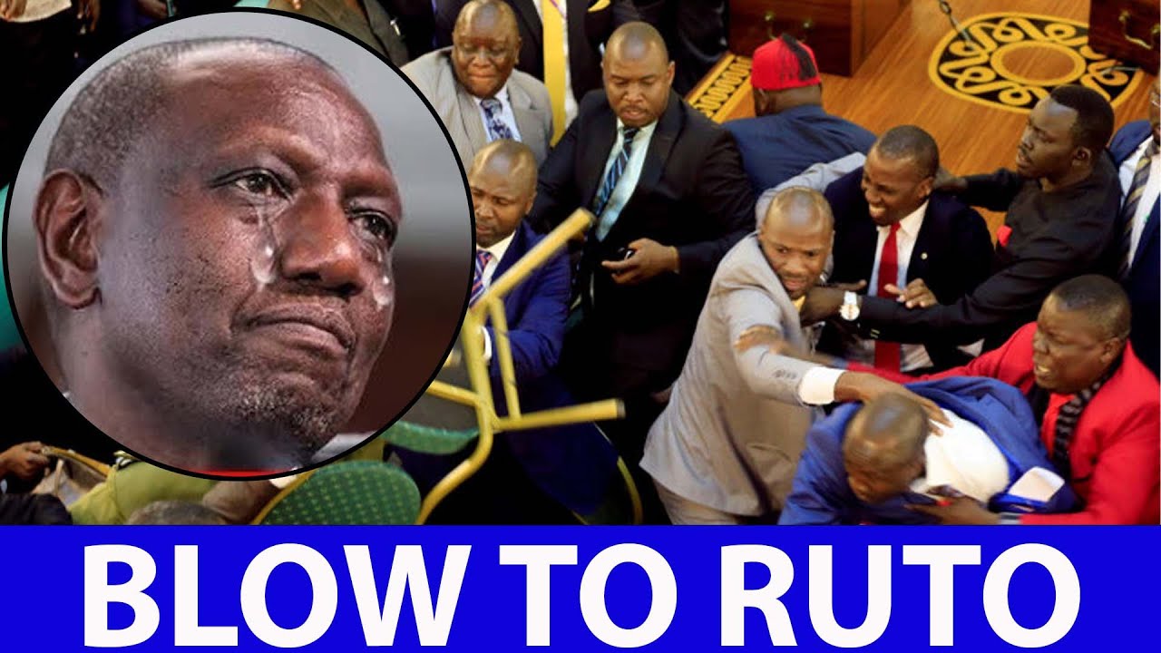 Total Humiliation, Drama as Ruto's 21 advisors forcefully kicked out of office. 