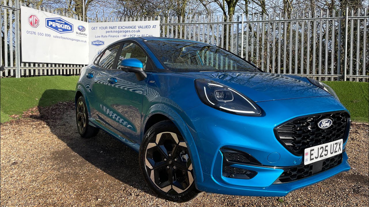FORD PUMA ST-LINE MHEV 1.0L ECO-BOOST 125 л.с. 7-ступенчатая автоматическая коробка передач