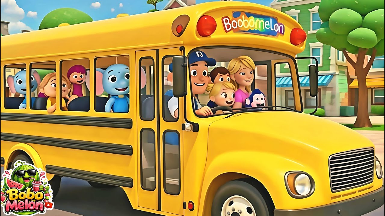 Wheels On The Bus | Sing Along With Me!