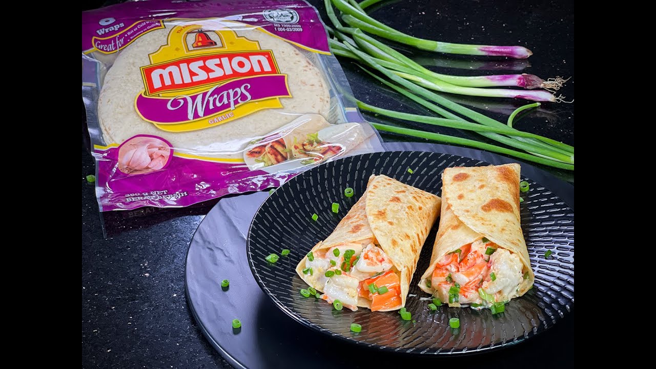 Prawn Roll Recipe with Mission Wraps