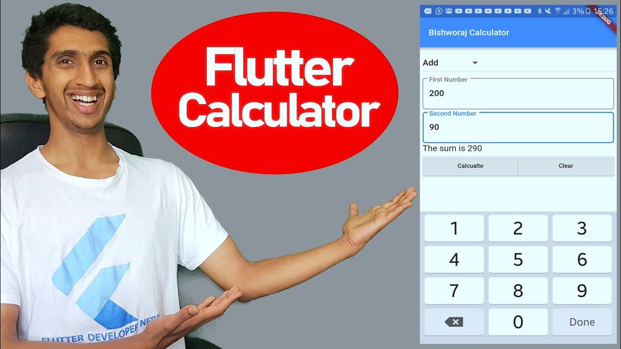 Create Amazing Calculator Using Flutter