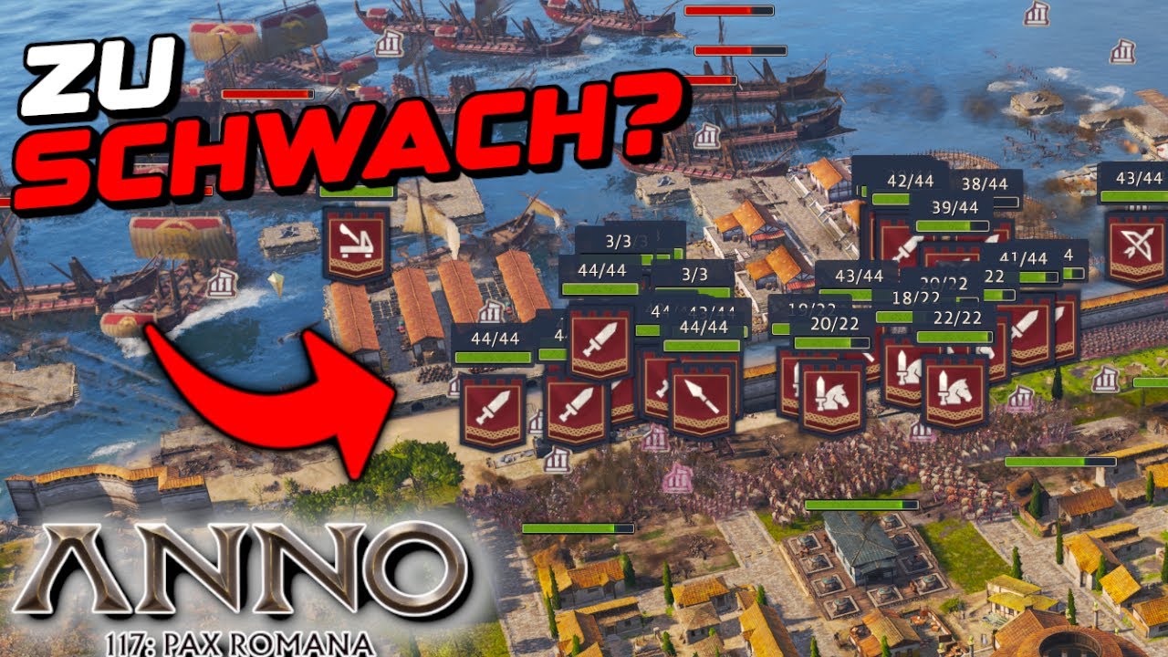 Unbesiegbare Festung? landschlacht gegen den Kaiser Anno 117 Pax Romana